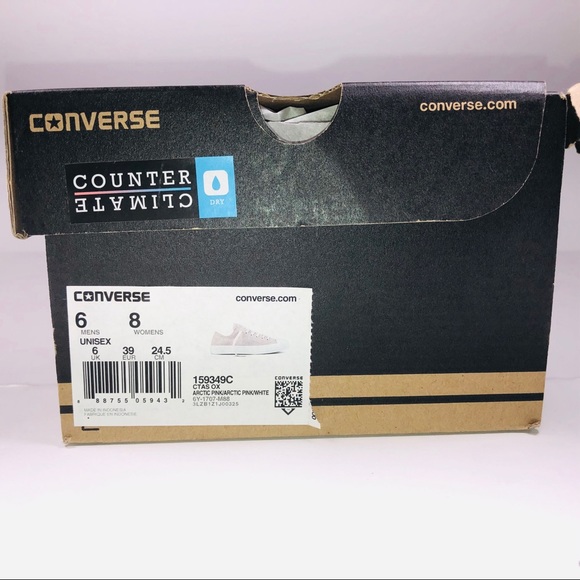 Converse CTAs OX Counter Climate Arctic Pink Shoes - Picture 9 of 10